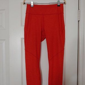 OUTDOOR VOICES | Limited Ed. Warmup Legging 3/4 Legging Tangerine | XS
